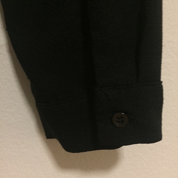 Asobio black gemstone collar peplum longsleeve top - Picture 5 of 5